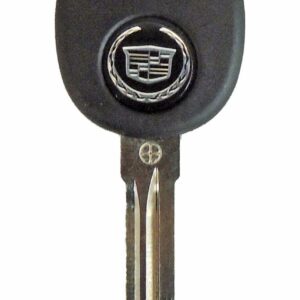Circle Plus Transponder Chip Key with logo Cadillac