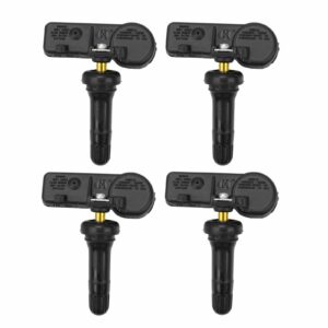 Set of 4 GM OEM New Tire Pressure Monitoring Sensors TPMS