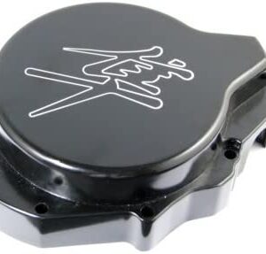 Left Black Stator Engine Cover