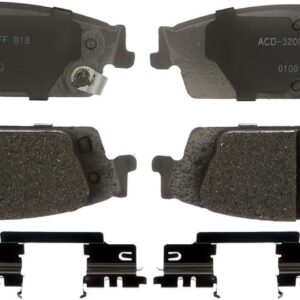 ACDelco Silver Ceramic Rear Disc Brake Pad